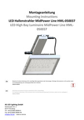 AS LED Lighting 2217007507 Mounting Instructions