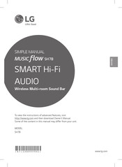 LG MUSICflow SH7B Simple Manual