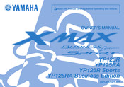 Yamaha YP125RA 2010 Owner's Manual
