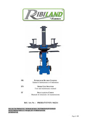 Ribimex RIBILAND 042211 User And Maintenance Manual