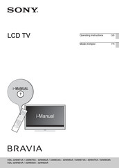 Sony Bravia KDL-42W654A Operating Instructions Manual