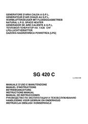 BIEMMEDUE SG 420 C Instruction Manual