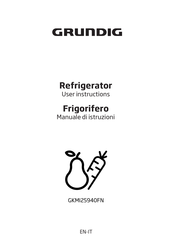 Grundig GKMI25940FN User Instructions