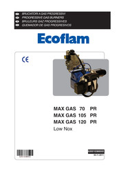 Ecoflam MAX GAS 70 PR Manual