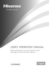 Hisense FV105D4BC2 User's Operation Manual