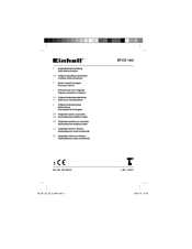 EINHELL BT-CD 18/2 Original Operating Instructions