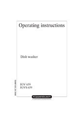 Kuppersbusch IGV 659 Operating Instructions Manual
