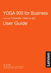 Lenovo YOGA 900 User Manual