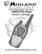 Midland GXT650 Series Owner's Manual
