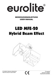 EuroLite LED MFE-20 User Manual