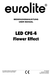 EuroLite CPE-4 User Manual