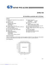 Sino Wealth SH66L10A Manual