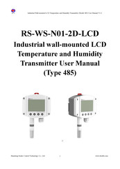 Renke RS-WS-N01-2D-LCD User Manual
