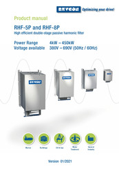 REVCON RHF-8P Product Manual