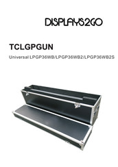 Displays2go Universal LPGP36WB Manual