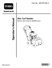 Toro 33512 Operator's Manual