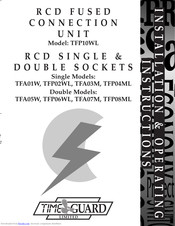 Timeguard TFP08ML Installation & Operating Instructions Manual