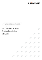 Raisecom ISCOM2600-28X-PWHAC DC Product Description