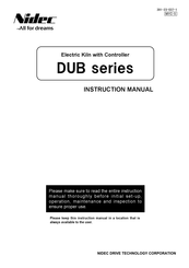 Nidec DUB-07 Instruction Manual