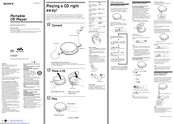 Sony Walkman D-E225 Operating Instructions