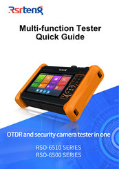 Rsrteng RSO-6500 Series Quick Manual