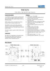 THine THCS251 Instruction Manual