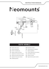Neomounts DS75-450BL2 Instruction Manual