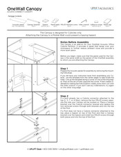 UPLIFT Acoustics OneWall Assembly Instructions
