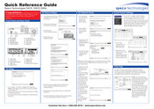 Speco D4CS Quick Reference Manual