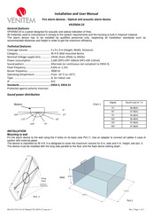 Venitem VP/EN54-23 Installation And User Manual