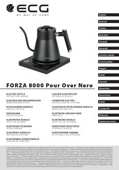 ECG Forza 8000 Pour over Nero - Electric kettle