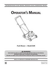 MTD 11A-02M2700 Operator's Manual