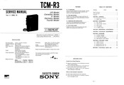 Sony TCM-R3 Service Manual