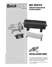 Air Lift Quick SHOT 25572 Installation Manual