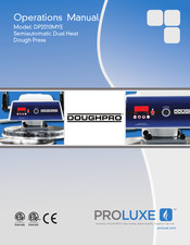 Doughpro Proluxe DP2010MYE Operation Manual