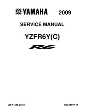 Yamaha 2009 YZF-R6Y Service Manual