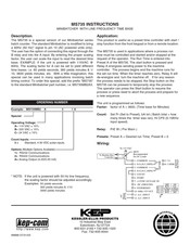 KEP MS735 Series Instructions Manual