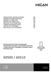 MICAN 60510 Operating Instructions Manual