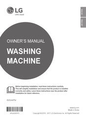 LG F2721HTTV Owner's Manual