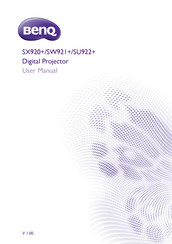 BenQ SW921+ User Manual