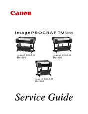 Canon imagePROGRAF TM-200 Service Manual