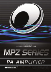 Omnitronic MPZ-500.6 User Manual