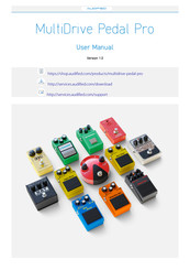 AUDIFIED MultiDrive Pedal Pro User Manual
