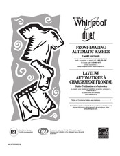 Whirlpool duet WFW9451XW Use & Care Manual