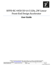 Richardson RFPD RadioCarbon RFPD-RC-4450-50 User Manual