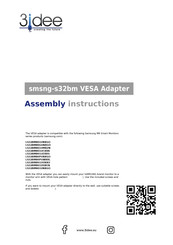 3Idee smsng-s32bm Assembly Instructions
