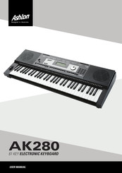Ashton AK280 User Manual