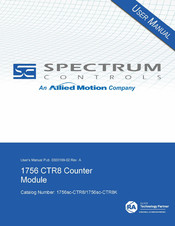 Allied Motion Spectrum Controls 1756 CTR8 User Manual