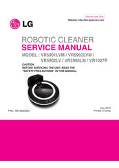 LG VR5902LV Service Manual