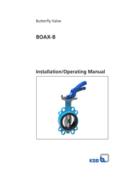 KSB BOAX-B Installation & Operating Manual